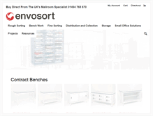 Tablet Screenshot of envosort.co.uk